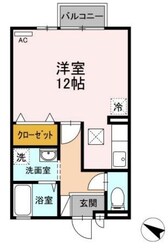 中田駅 徒歩12分 1階の物件間取画像